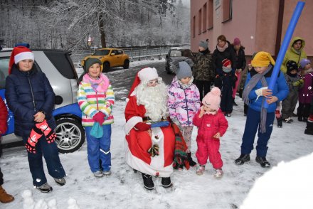 Mikołaj odwiedził wiślańskie doliny